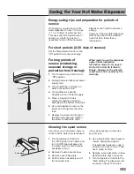 Preview for 11 page of KitchenAid Instant Hot Hot Water Dispenser Installation And User Manual