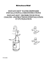 KitchenAid INSTANT-HOT KHLC260 Installation & User'S Instructions предпросмотр