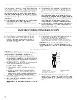 Preview for 16 page of KitchenAid Instant-Hot KHWC260 Installation And User Instructions Manual