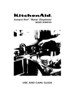 KitchenAid Instant-Hot KHWS160 Use And Care Manual preview