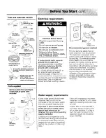 Preview for 5 page of KitchenAid Instant Hot Installation Instructions And Use And Care Manual