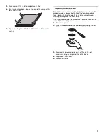 Preview for 11 page of KitchenAid ISLAND CANOPY Installation Instructions And Use & Care Manual