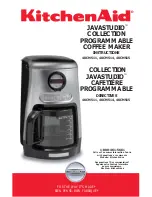 KitchenAid JAVASTUDIO 4KCM511 Instructions Manual preview