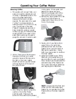 Preview for 12 page of KitchenAid JAVASTUDIO 4KCM511 Instructions Manual