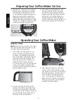 Preview for 10 page of KitchenAid JAVASTUDIO KCM511 Instruction Manual