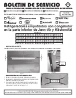 Предварительный просмотр 3 страницы KitchenAid JB36SEFXLB00 Service Pointer