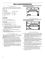 Предварительный просмотр 2 страницы KitchenAid JIC4430 Installation Manual