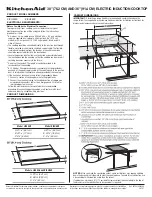 KitchenAid JIC4430 Product Dimensions предпросмотр