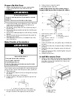 Предварительный просмотр 8 страницы KitchenAid JMC2430LL Owner'S Manual