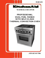 KitchenAid JOB AID 4317282 Technical Education preview