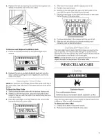 Preview for 7 page of KitchenAid JUW248LWRS00 Use & Care Manual