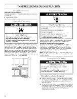 Preview for 14 page of KitchenAid JUW248LWRS00 Use & Care Manual