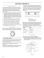 Preview for 16 page of KitchenAid JUW248LWRS00 Use & Care Manual