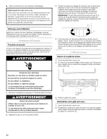 Preview for 24 page of KitchenAid JUW248LWRS00 Use & Care Manual