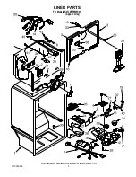 Preview for 3 page of KitchenAid K2TLEFFWMS - 21.7 cu. Ft. Top-Freezer Refrigerator Parts List