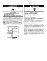 Предварительный просмотр 3 страницы KitchenAid K2TLEFFWMS00 User Instructions