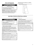 Preview for 11 page of KitchenAid K2TLEFFWMS01 User Instructions