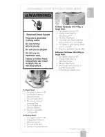 Предварительный просмотр 13 страницы KitchenAid K45SSWH3 Instructions And Recipes Manual