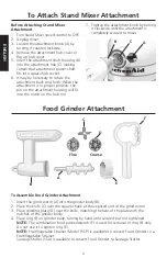 Предварительный просмотр 4 страницы KitchenAid K48750 Instructions Manual