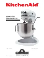 KitchenAid K4SS Instructions Manual preview