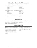 Preview for 11 page of KitchenAid K4SS Instructions Manual