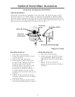 Preview for 18 page of KitchenAid K4SS Instructions Manual