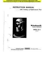 KitchenAid K5-A Instruction Manual preview