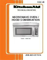 Preview for 1 page of KitchenAid KAC-48 Technical Education