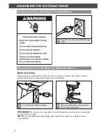 Предварительный просмотр 8 страницы KitchenAid KAICA Instructions Manual