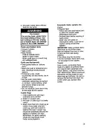 Preview for 23 page of KitchenAid KAWE540W Use And Care Manual