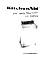 KitchenAid KAWE760W Use And Care Manual preview