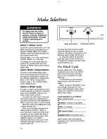 Preview for 12 page of KitchenAid KAWE767W Use And Care Manual