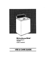 Предварительный просмотр 1 страницы KitchenAid KAWE800T Use & Care Manual