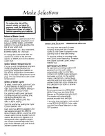 Preview for 12 page of KitchenAid KAWE850V Use And Care Manual