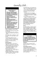 Preview for 19 page of KitchenAid KAWE850V Use And Care Manual