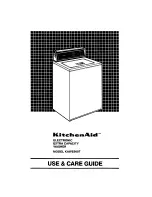 Предварительный просмотр 1 страницы KitchenAid KAWE900T Use & Care Manual