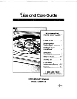 KitchenAid KAWE977B Use And Care Manual предпросмотр