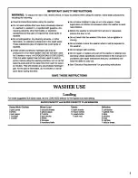 Preview for 3 page of KitchenAid KAWS750LQ User Instructions