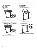 Preview for 8 page of KitchenAid KBAL181T Installation Instructions And Use And Care Manual