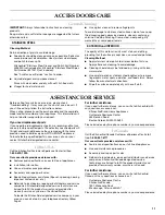 Preview for 11 page of KitchenAid KBAL181T Installation Instructions And Use And Care Manual