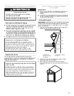 Preview for 17 page of KitchenAid KBCO24LSBX - 24" Wine Cooler Use And Care Manual