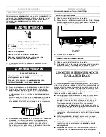 Preview for 19 page of KitchenAid KBCO24LSBX - 24" Wine Cooler Use And Care Manual