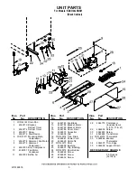 Предварительный просмотр 5 страницы KitchenAid KBCO24LSBX01 Parts List