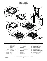 Preview for 3 page of KitchenAid KBCO24RSBX01 Parts List