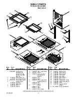 Preview for 3 page of KitchenAid KBCS24LSBS01 Cabinet Parts