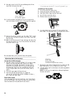 Preview for 18 page of KitchenAid KBEU121TSS Installation Instructions And Use And Care Manual