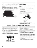 Preview for 20 page of KitchenAid KBEU121TSS Installation Instructions And Use And Care Manual