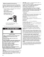 Preview for 34 page of KitchenAid KBEU121TSS Installation Instructions And Use And Care Manual