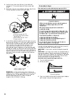 Preview for 38 page of KitchenAid KBEU121TSS Installation Instructions And Use And Care Manual