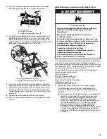 Preview for 39 page of KitchenAid KBEU121TSS Installation Instructions And Use And Care Manual